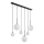 Globo - Chandelier on a string 3xE27/9W/230V + 3xG9/5W