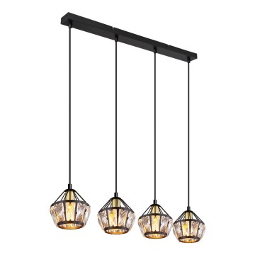 Globo - Chandelier on a string 4xE14/40W/230V