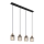 Globo - Chandelier on a string 4xE27/15W/230V oak