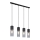 Globo - Chandelier on a string 4xE27/25W/230V black
