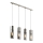 Globo - Chandelier on a string 4xE27/25W/230V matte chrome