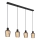 Globo - Chandelier on a string 4xE27/40W/230V black