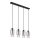Globo - Chandelier on a string 4xE27/40W/230V black