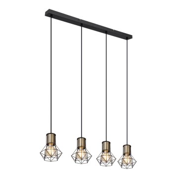 Globo - Chandelier on a string 4xE27/40W/230V