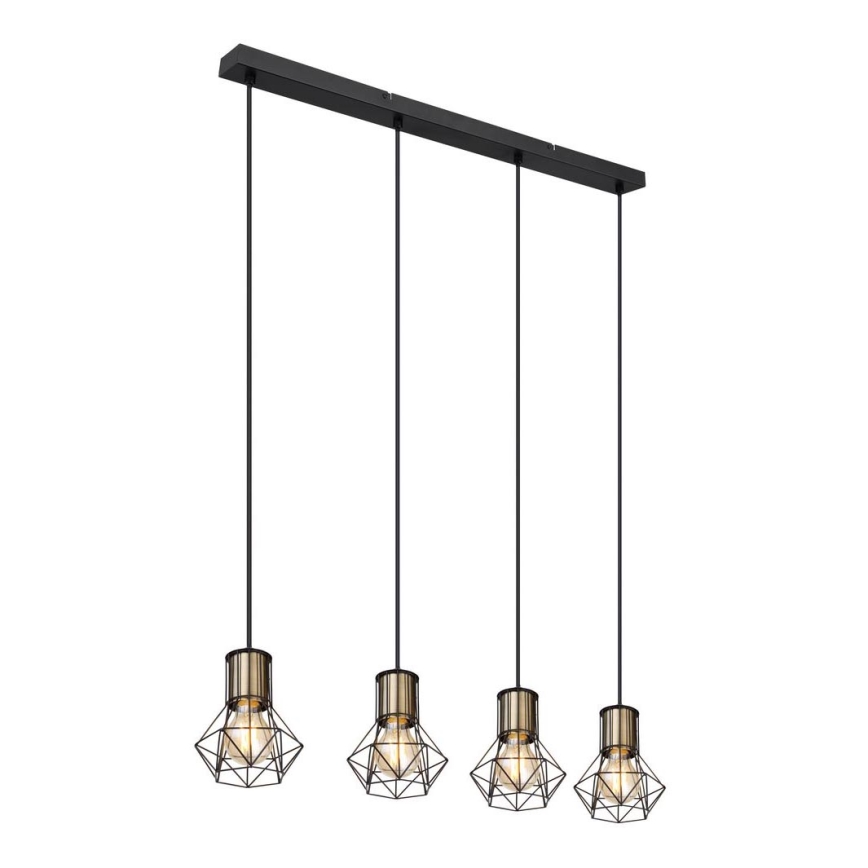 Globo - Chandelier on a string 4xE27/40W/230V