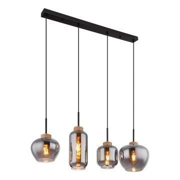 Globo - Chandelier on a string 4xE27/40W/230V