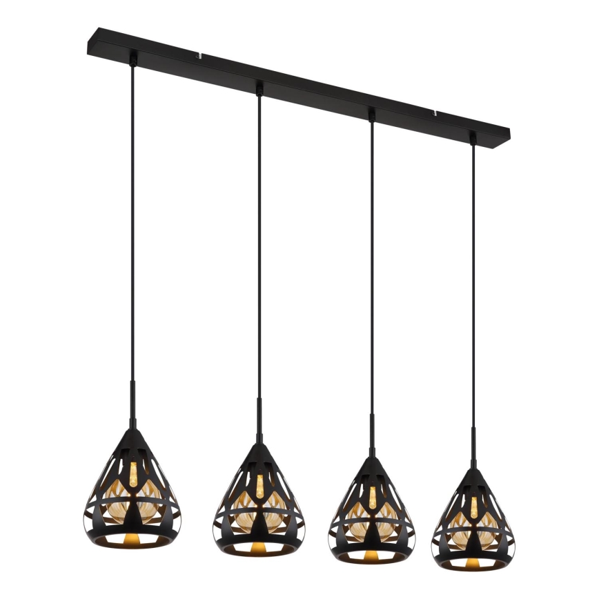 Globo - Chandelier on a string 4xE27/40W/230V
