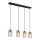 Globo - Chandelier on a string 4xE27/40W/230V metal/wood