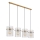 Globo - Chandelier on a string 4xE27/60W/230V gold