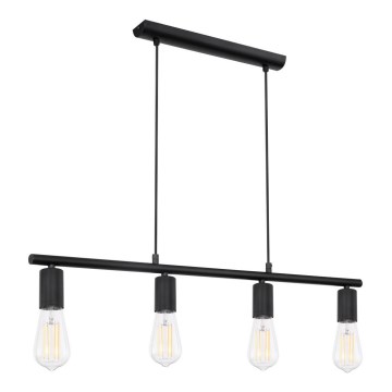 Globo - Chandelier on a string 4xE27/60W/230V