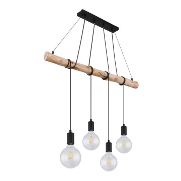 Globo - Chandelier on a string 4xE27/60W/230V