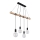 Globo - Chandelier on a string 4xE27/60W/230V