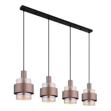 Globo - Chandelier on a string 4xE27/60W/230V