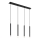 Globo - Chandelier on a string 4xG9/4W/230V black