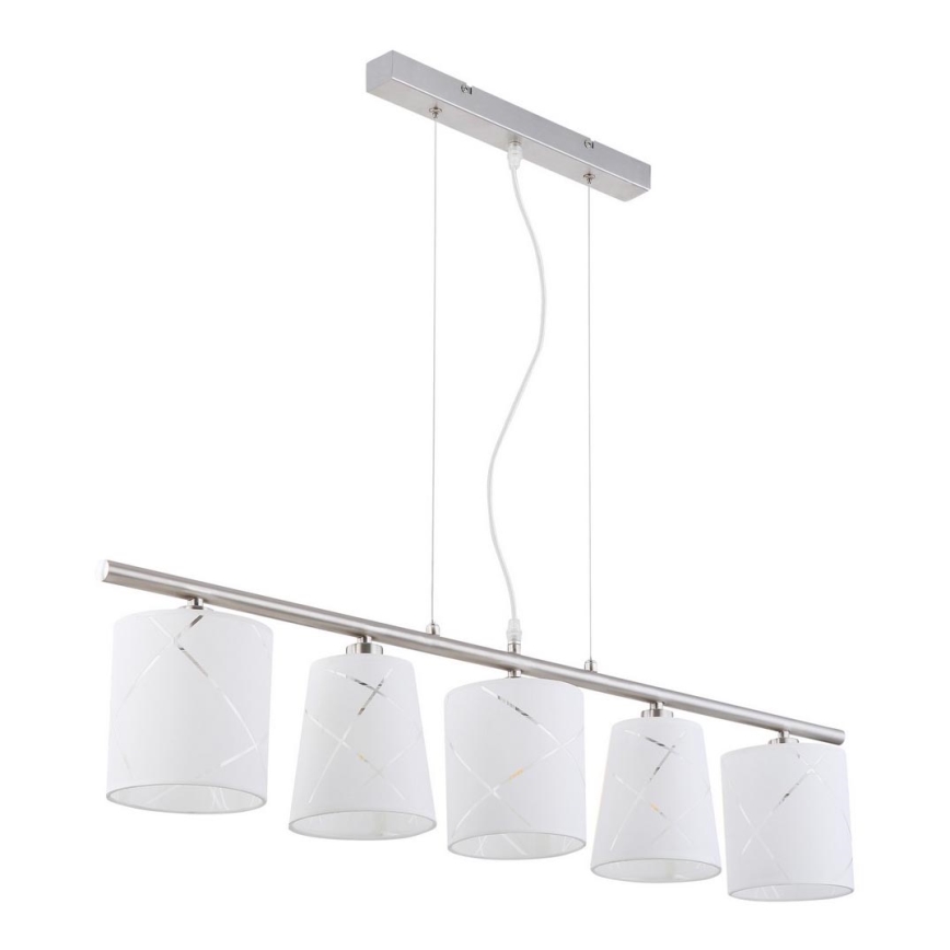 Globo - Chandelier on a string 5xE14/25W/230V
