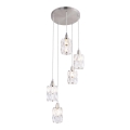 Globo - Chandelier on a string 5xE14/40W/230V