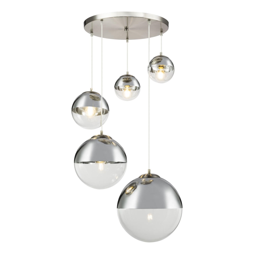 Globo - Chandelier on a string 5xE27/60W/230V d. 65 cm