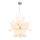 Globo - Chandelier on a string 6xE14/25W/230V d. 55 cm white