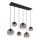 Globo - Chandelier on a string 6xE27/60W/230V