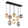 Globo - Chandelier on a string 8xE14/40W/230V brass
