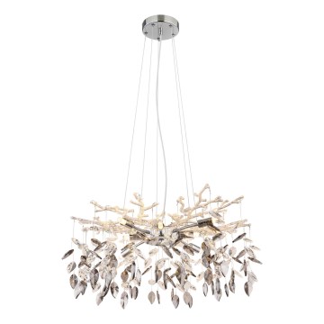 Globo - Chandelier on a string 8xG9/8W/230V d. 61 cm shiny chrome