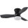Globo - Dimmable LED Ceiling Fan, 15W/230V, 2700–6500K, Black + Remote Control