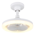 Globo - Dimmable LED Ceiling Fan LED/20W/230V 3000-6500K White + Remote Control
