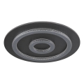 Globo - Dimmable LED Ceiling Light 40W/230V 3000-6500K, 45 cm diameter, Anthracite + Remote Control
