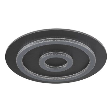 Globo - Dimmable LED Ceiling Light 40W/230V 3000-6500K, 45 cm diameter, Anthracite + Remote Control