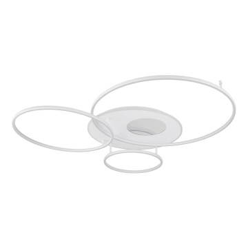 Globo - Dimmable LED Ceiling Light 70W/230V 2700–6500K 105 x 26.5 cm White + Remote Control
