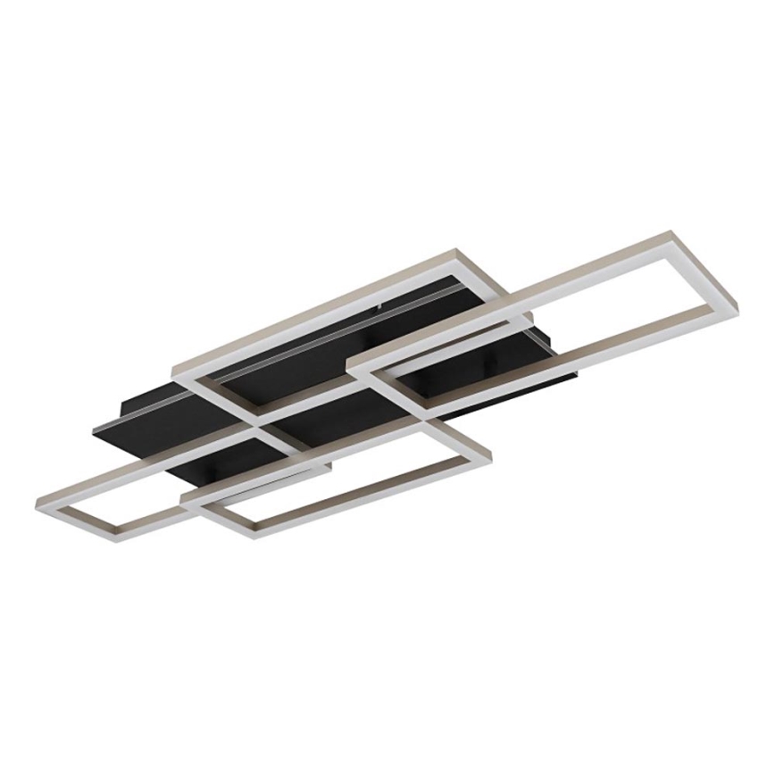 Globo - Dimmable LED Ceiling Light LED/40W/230V 2700-6500K 32,5x87,5 cm Black + Remote Control