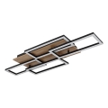 Globo - Dimmable LED ceiling light LED/40W/230V 2700-6500K 32,5x87,5 cm brown/black + remote control