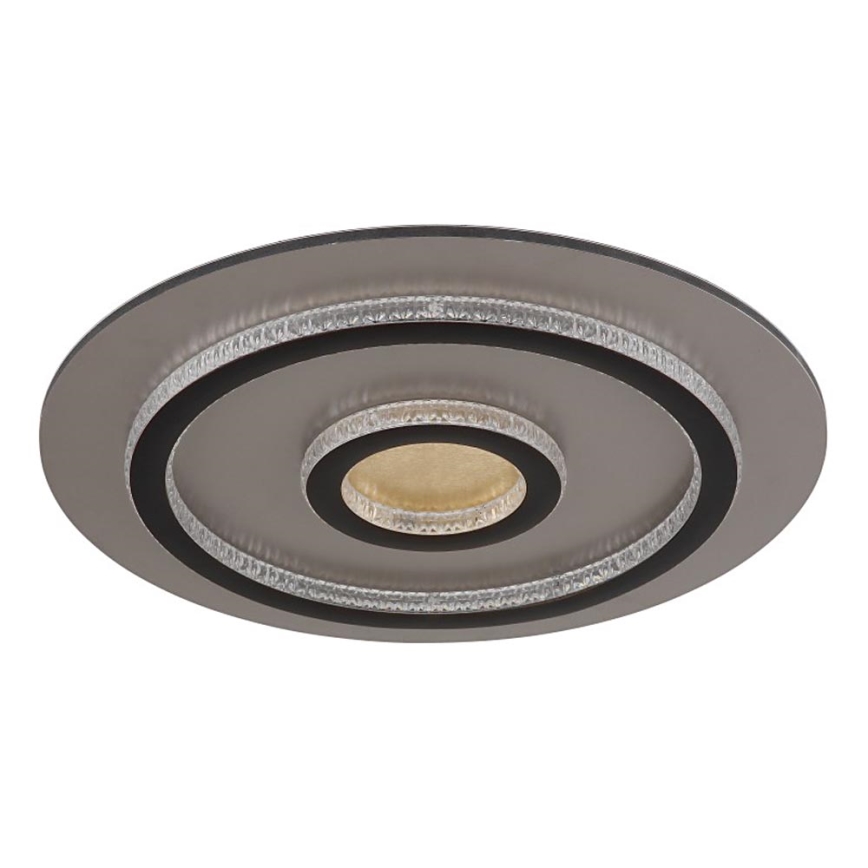 Globo - Dimmable LED Ceiling Light LED/40W/230V 3000-6500K Ø 45 cm Black + Remote Control