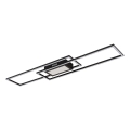 Globo - Dimmable LED Ceiling Light LED/42W/230V 2700-6500K 19,6x96 cm Black + Remote Control