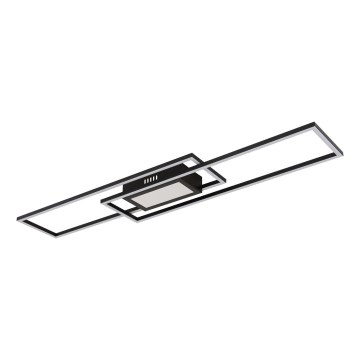 Globo - Dimmable LED Ceiling Light LED/42W/230V 2700-6500K 19,6x96 cm Black + Remote Control