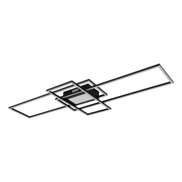 Globo - Dimmable LED Ceiling Light LED/60W/230V 2700-6500K 42x110,8 cm Black + Remote Control