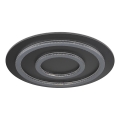 Globo - Dimmable LED Ceiling Light LED/60W/230V 3000-6500K Ø 55 cm Anthracite + Remote Control