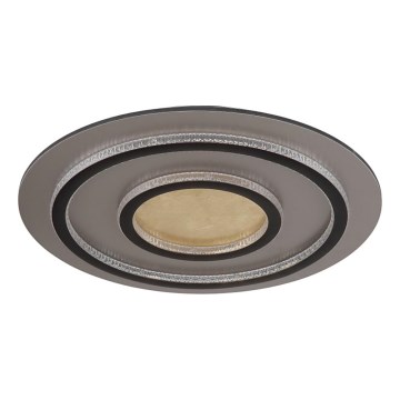 Globo - Dimmable LED Ceiling Light LED/60W/230V 3000-6500K Ø 55 cm Black + Remote Control