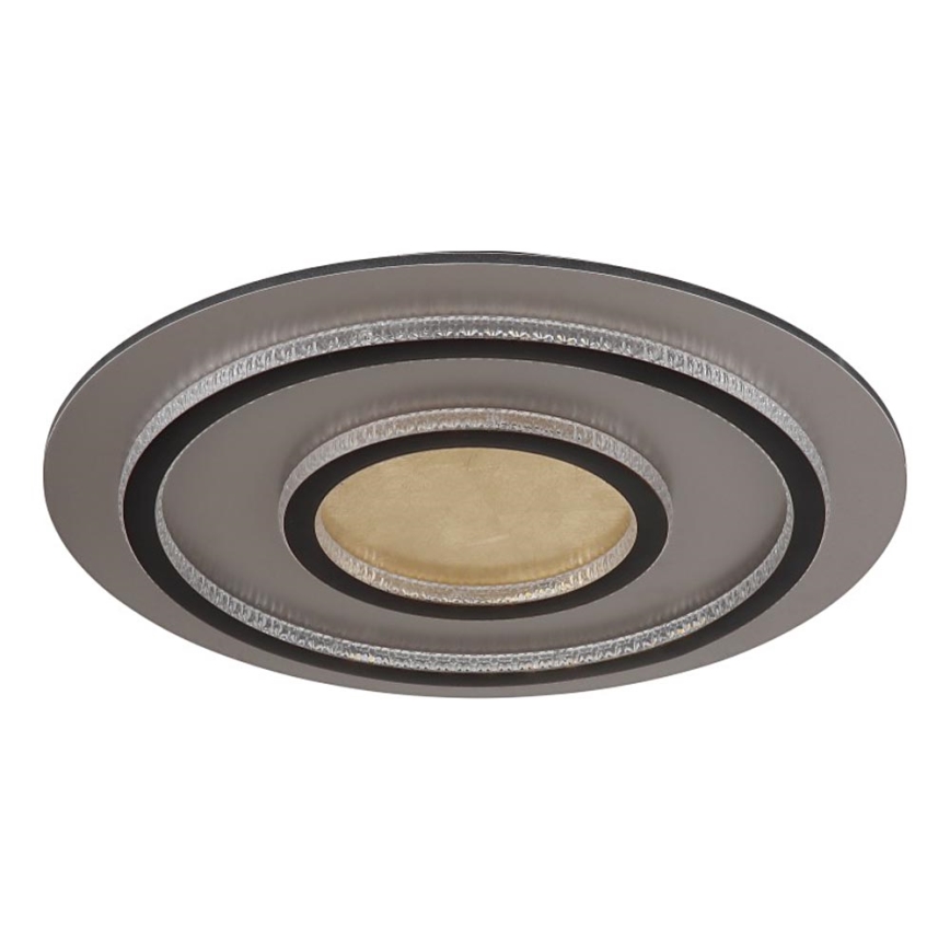 Globo - Dimmable LED Ceiling Light LED/60W/230V 3000-6500K Ø 55 cm Black + Remote Control