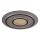 Globo - Dimmable LED Ceiling Light LED/60W/230V 3000-6500K Ø 55 cm Black + Remote Control