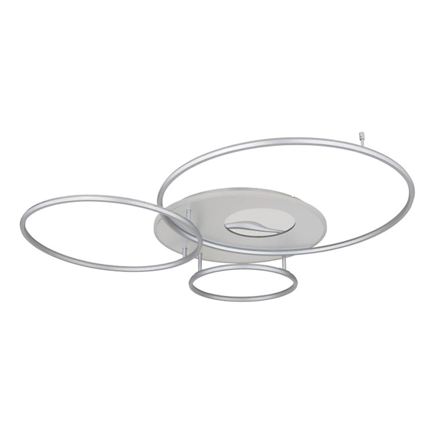 Globo - Dimmable LED Ceiling Light LED/70W/230V 2700-6500K Matte Chrome + Remote Control