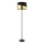 Globo - Floor lamp 1xE27/60W/230V d. 35 cm black/gold