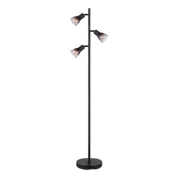 Globo - Floor lamp 3xE14/25W/230V black