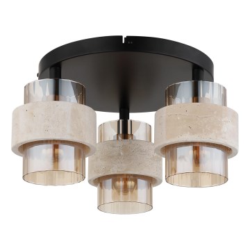 Globo - Flush-mount chandelier 3xE27/40W/230V