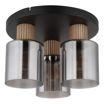 Globo - Flush-mounted chandelier, 3xE27/25W/230V, diameter 30 cm