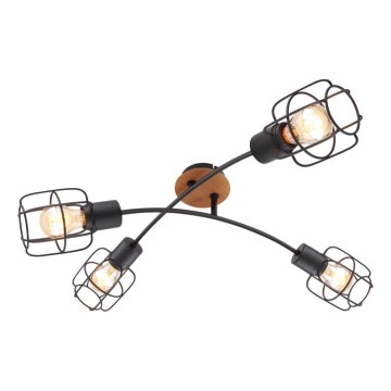 Globo - Flush-mounted chandelier 4xE27/40W/230V