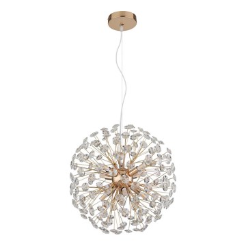 Globo - LED cable chandelier 8xG9/3,5W/230V gold