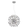Globo - LED cable pendant 8xG9/3.5W/230V polished chrome