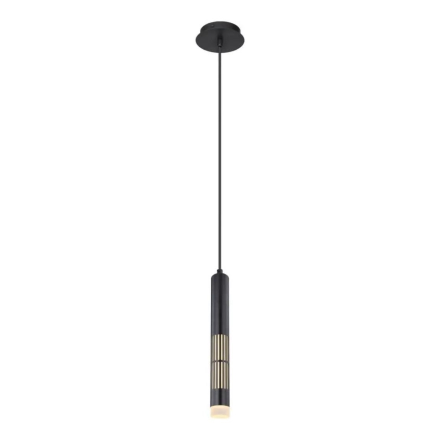 Globo - LED Cable Pendant LED/12W/230V 3000K Black