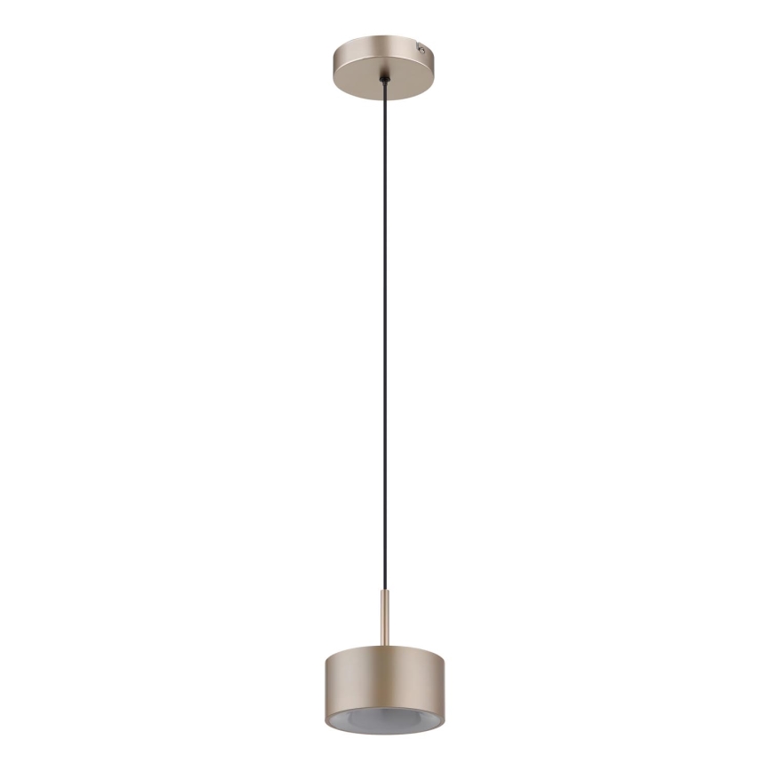 Globo - LED Cable Pendant Light, 12W/230V, 3000K, Ø 15 cm, Brass
